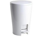 CUBO BASURA PEDAL  DIABOLO MARCA TATAY - CAPACIDAD 5L - COLOR BLANCO