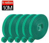 20/2m Nylon Plant Ties Resealable Cable Ties Self Adhesive Plant Fastener Tape For Support Grape Vines Tomato Garden Tooll
