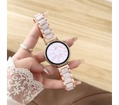 18mm 20mm 22mm Resin Strap for Huawei GT5 Pro 42mm GT5 41mm Stainless Steel Band for Samsung Galaxy Watch 7 6 5 40mm 44mm Women