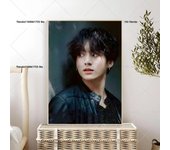 1PC J_JungkookS Singer Poster Self-adhesive Art Waterproof Paper Sticker Coffee House Bar Room Wall Decor