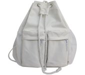 Mochipa Escolar de gran capacidad con Cordón para estudiantes, Bolso de Lona informal para computadora portátil Para Mujer, paquete de viaje simple de Color sólido