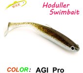 2024 New Soft Bait 5 size Hoduller Swimbait for Pike Zander Snook Perch Fishing Lures with 3D EYES JIG Head Rig Soft Lure