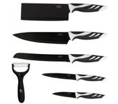Cuchillos cecotec cuchillos swiss chef negros