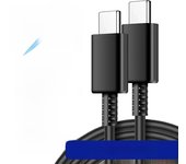 5A 45W PD Super Fast Charge USB C Cable For Samsung S21 FE S22 S23 S24 Plus Note 20 Ultra A34 A53 A54 A55 Type C to Type C Cable