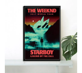 Canvas Paintings The Weeknd Posters and Print Rap Music Album Star Boy R&B House Balloons Wall Art Picture for Living Room Decor