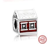 New 925 Silver Santa Claus Elk Deer Snowflake Tree Candy Cane Socks Hat Christmas Beads Fit Pandora Charms Bracelet DIY Jewelry