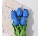 5/10Pcs Tulip Flowers Artificial Tulip Bouquet PE Foam Fake Flower for Wedding Ceremony Decor Home Garden Bouquet Decoration