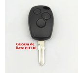 1PCS KEYYOU 3 Button Car Key Shell For Renault Trafic Vivaro Primastar Movano Kangoo 2 Clio NE72/VAC102/HU136 Blade