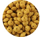 Sunrony 100pcs/lot Silicone Lentil Beads 12mm Charms Abacus Bead DIY Bracelet Necklace Pacifier Chain Jewelry Accessories