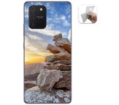 Tumundosmartphone Funda Gel Tpu para Samsung Galaxy S10 Lite diseño Sunset Dibujos