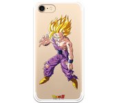 Funda original compatible con iPhone 7 o IPhone 8 o SE 2020 con un diseño de Dragon Ball Z Gohan SS1