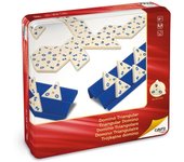 Dominó Triangular Cayro en Caja Metálica