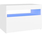 vidaXL Mueble de TV con luces LED color 60x35x40 cm, Mueble de Salon, Mueble TV, Mueble TV salon, Mesa de TV, Mueble tele
