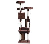 Nilo Cat Tree Marron 50*50*170cm
