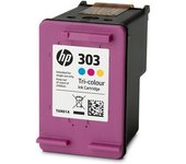 Cartucho tinta hp 303 t6n01ae tricolor cian magenta amarillo -  Recíbelo en 2-3 días laborables