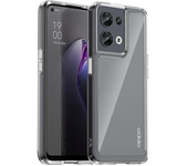 Transparent Case for Oppo A79 A98 A58 A78 Reno 8 Pro Plus 7 8T 8Z 7Z Find X5 Lite 5G Clear Acrylic Hard Cover Shockproof Case