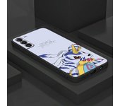 Black Case for Samsung Galaxy S23 S21 Ultra 5G S20 FE S10 S22 Plus Note 20 10 Lite Phone Soft Cover Digimon Adventure