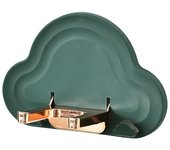 Soporte para secador de pelo montado en la pared, soporte de pared para baño sin perforación, soporte Compatible con todos los secadores de pelo, caja de almacenamiento para secador de pelo
