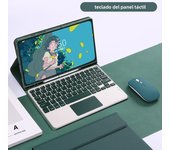 Free Mouse Wireless Keyboard for Samsung Galaxy Tab S8 X700 X706 S7 11 inch Cover S6 Lite 10.4  Tab A7 A8 Case with Keyboard