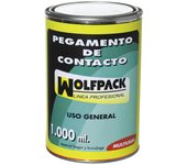 Pegamento contacto wolfpack  1000 ml.