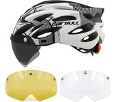 Cycling Helmet Light Road Mtb Mountain Bike Bicycle Led Helmet 54-62cm for Men Women Visored Bicycle Helmet Casco Accesorios