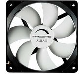 Tacens aura ii ventilador 80mm - carcasa negra, aspas blancas - velocidad max. 1500rpm