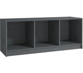 vidaXL Mueble de TV madera maciza de pino 104x33x41 cm , Mueble de Salon, Mueble TV, Mueble TV salon, Mesa de TV, Mueble tele