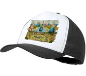 GORRA COLOR CUADRO JARDIN DE LAS DELICIAS EL BOSCO color cap cuadro arte museo