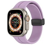 Silicone Strap For Apple watch series 7 8 9 SE 6 5 4 3 2 44mm 38mm 40mm 45mm 41mm 42mm 44 mm correa Apple watch ultra band 49mm