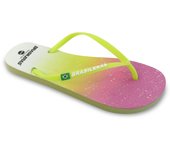 BRASILERAS Chanclas de playa de mujer con suela de goma