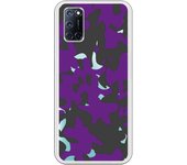 Funda compatible con Oppo A52/A72/A92 - Militar Rosa