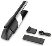 Aspirador de mano inalámbrico, aspirador portátil con purificación de ozono, aspirador ligero recargable con potencia de succión de 5300 Pa, para coche, hogar y oficina (plata)