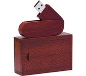 JASTER Maple Wood USB 2.0 Flash Drive 128GB Wooden Box Memory Stick 64GB Rotatable Creative Gift Pen Drive 32GB Pendrive 16GB