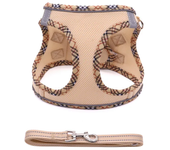 1pc Breathable Mesh Fabric To Prevent Loosening When Going Out, Cat and Pet Traction Rope, Vest Style Chest Strap, Dog Rope