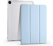 Luxury Transparent Flip Leather Tablet Case for Huawei Matepad T 10 T 10s Soft Clear Skin Feel Back Shockproof Protect Cover