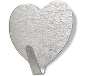 Ganchos de pasta de Amor de Maple inoxidable 10 piezas Percha de viscosa Fuerte