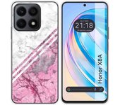 Funda Silicona para Huawei Honor X8a diseño Mármol 03 Dibujos