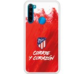 Carcasa para Xiaomi Redmi Note 8 - Atlético de Madrid Coraje y corazón