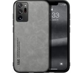 Luxury Leather Case For Samsung Galaxy Note20 Ultea Note10 9 8 Cover With Metal Plate Support Car Hold For Galaxy S10 S9 S8 Plus