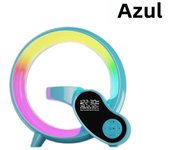 Smart Night Light For Kid Bedroom Bedside Wake Up Alarm Clock Atmosphere Light Multifuction Bluetooth Speaker Wireless Charger