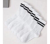 5 Pares De Calcetines Deportivos Casuales Para Hombres Y Mujeres Con Dibujos Divertidos Alta Calidad Talla Alta Otoño Invierno