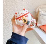 Lucky Cat Silicone Earphone Case for Apple Airpods 1 2 3 Cases Cute Protective Cover Shockproof-Shell Washable Anti Dust Sleeve