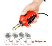 100W Portable Plastic Welder Hot Stapler Plastic Repair Kit Car Bumper Crack Kayak Repair 80W Electric Soldering Iron Stand tool