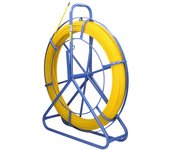 Extralink pilot 3.8mm 100m  varilla de tracción de cable  fibra de vidrio frp, d. 3.8mm, l. 100m, amarillo