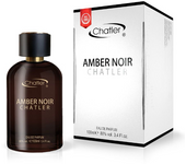 EAU DE PARFUM AMBER NOIR MEN 100ML------SUPERTOP VENTAS----MARCA CHATLER----DURACIÓN LARGA 8 HORAS---PERFUME TOP PARA HOMBRES