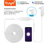 Tuya Smart LED Strip Flexible WiFi Light 12V 1M 2M 3M 5M RGB/Warm/White TV BackLight Neon Sign Tape Room Bedroom Kitchen Decor