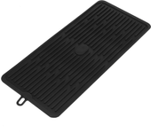 Alfombrilla escurreplatos de silicona 446x203 mm negra - PrimeMatik