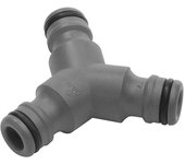 DERIVACION TRIPLE "Y" PASANDO DE 19mm (3/4) A 13mm (1/2") (BLISTER) GARDENA