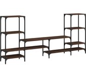 vidaXL Mueble de TV madera de ingeniería 206,5x28,5x95 cm, Mueble de Salon, Mueble TV, Mueble TV salon, Mesa de TV, Mueble tele