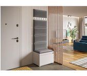 Conjunto pasillo Trenton 129 , Muebles ES, Aglomerado laminado, Tapiz, 64.5 x 207 x 34cm